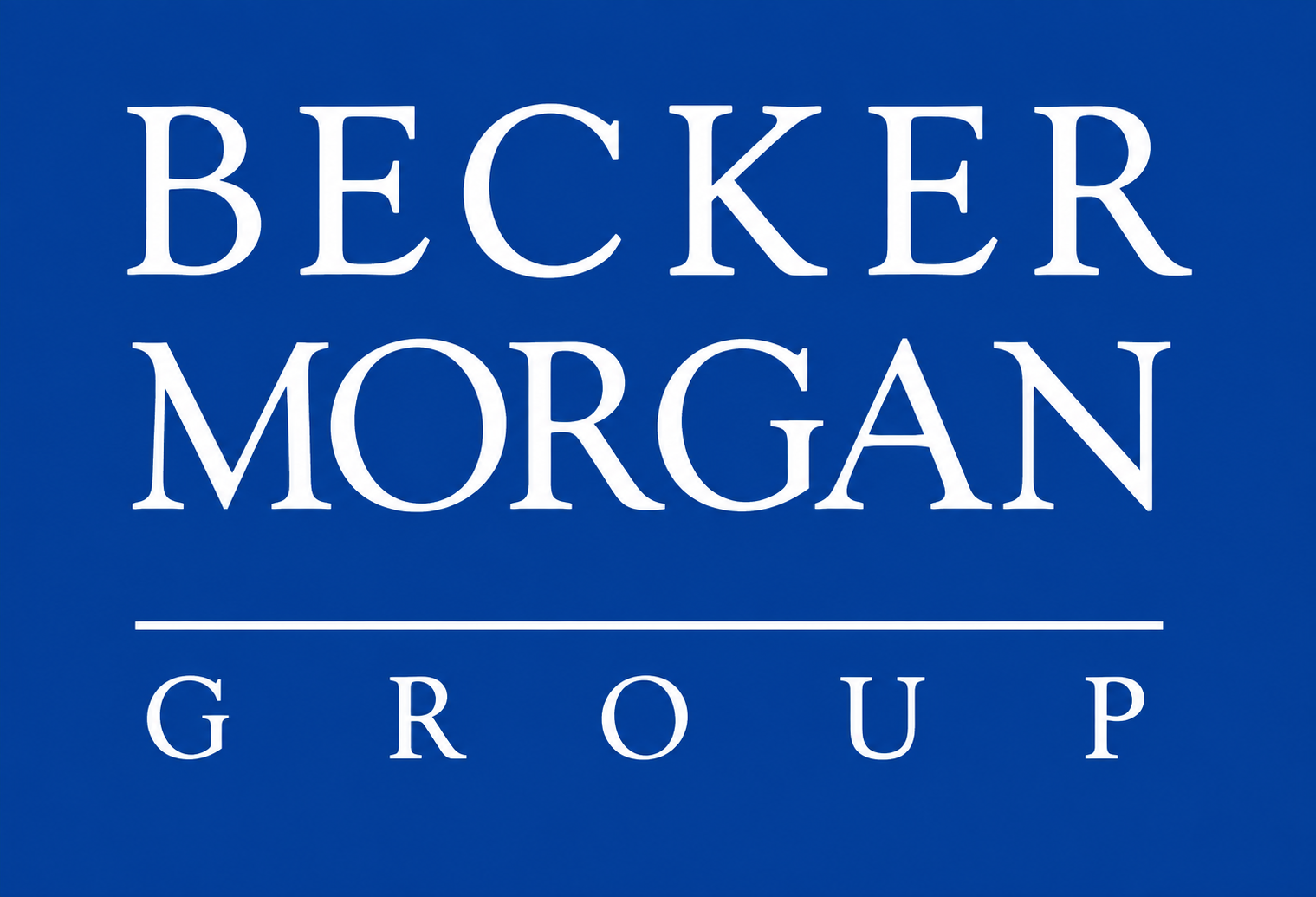 Becker Morgan Group